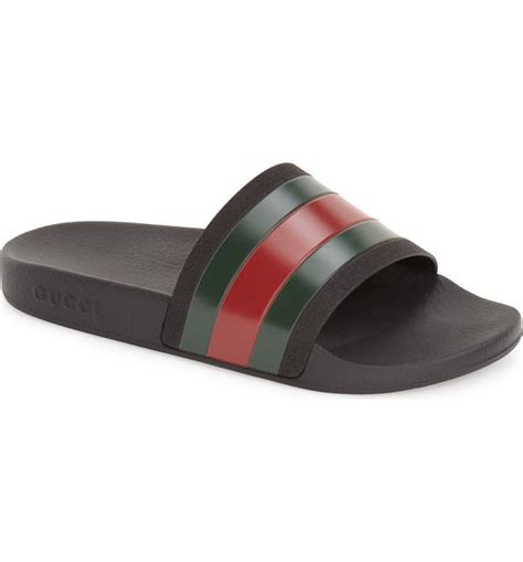 nordstrom gucci rubber slide